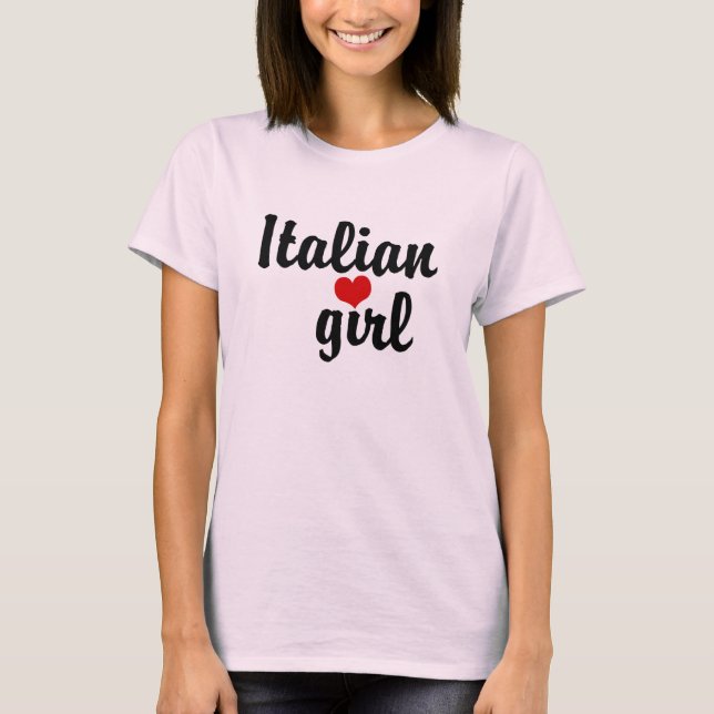 italian girl T-Shirt (Front)