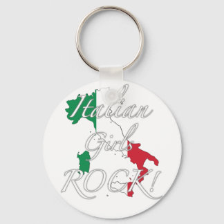 Italian Girls Rock! Keychain