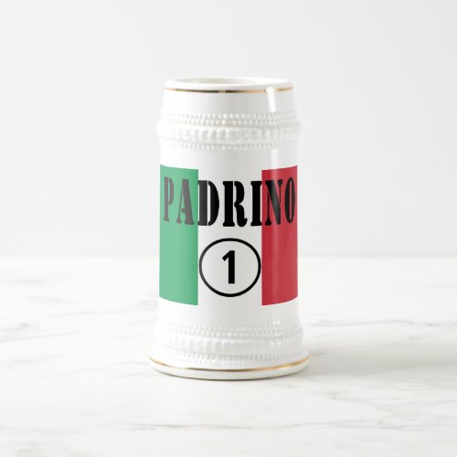Italian Godfathers  Padrino Numero Uno Beer Stein