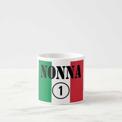 Italian Grandmothers  Nonna Numero Uno Espresso Cup