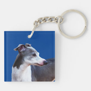 Italian Greyhound AL Keychain