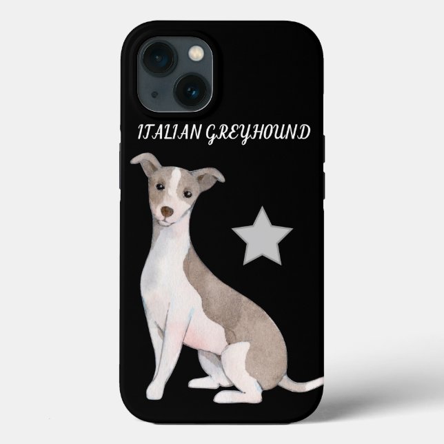 ITALIAN GREYHOUND APPLE IPHONE 13 CASE. Case-Mate  Case (Back)