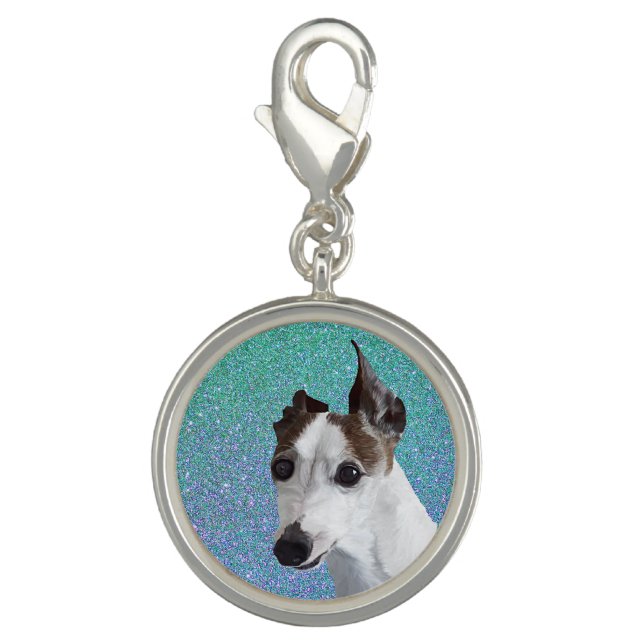 Italian Greyhound Charm (Front)