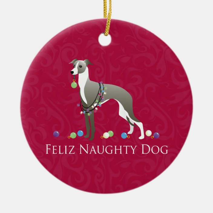 italian greyhound ornament