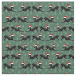 Italian Greyhound Christmas Fabic Fabric