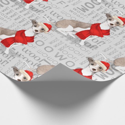 Italian Greyhound Christmas for Dog Lovers Wrapping Paper