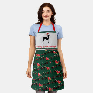 Italian Greyhound Christmas Iggy Apron