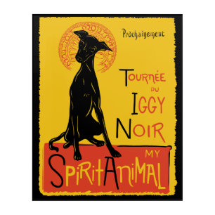 Italian Greyhound Cute Dog Wall Art