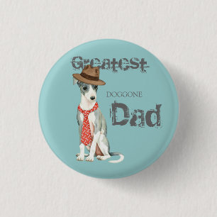 Italian Greyhound Dad Button
