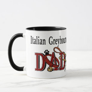 Italian Greyhound Dad Gifts Mug