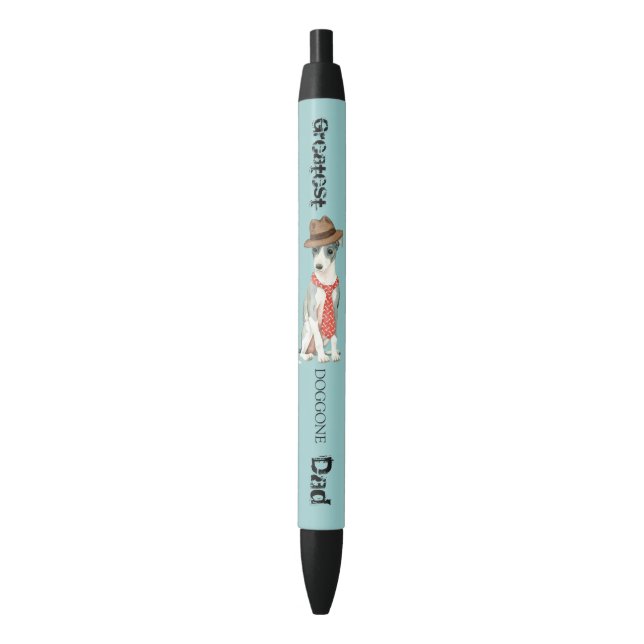 Italian Greyhound Dad Pen (Front Vertical)
