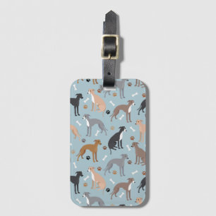 Greyhound Luggage Bag Tags Zazzle