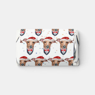 Italian Greyhound Dog Breed Christmas Hershey's Miniatures