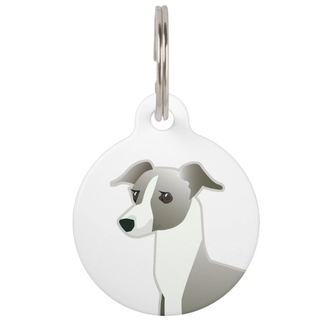 Greyhound on sale dog tag