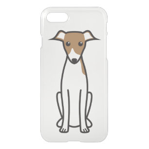 Italian Greyhound Dog Cartoon iPhone SE/8/7 Case