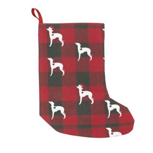 Italian Greyhound Dog Christmas Stocking