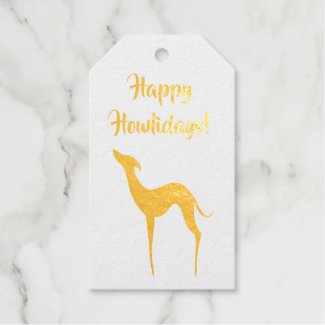 Italian Greyhound Dog Elegant Silhouette Howlidays