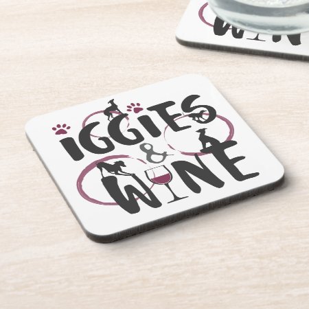 Italian Greyhound Dog owner Wine lover Funny text