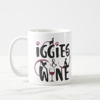 Italian Greyhound Dog owner Wine lover Funny text