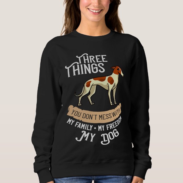 Italian Greyhound Dog  Puppies Owner Sweatshirt (Front)