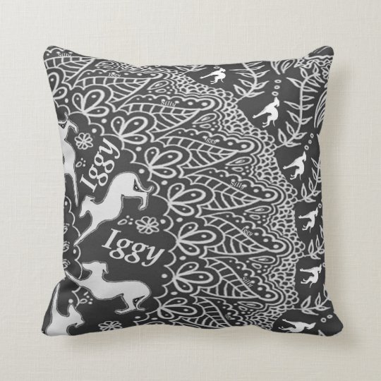 italian greyhound pillow