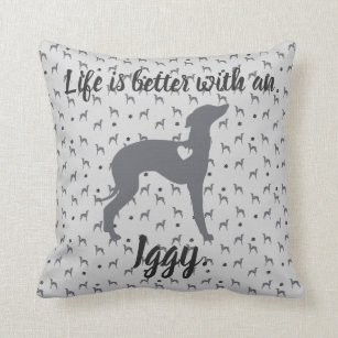 italian greyhound pillow