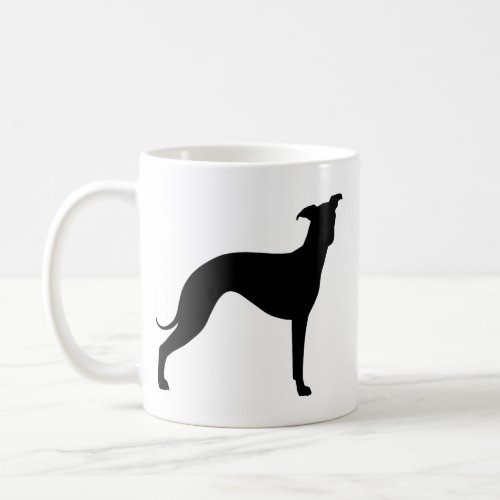 Italian Greyhound Iggy Dog Silhouettes Coffee Mug