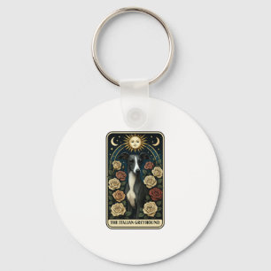Italian Greyhound Keychain