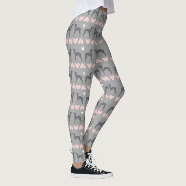Italian Greyhound Leggings Lularoe Dog Clothing (Right)