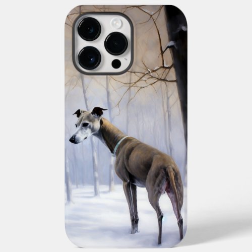 Italian Greyhound Let It Snow Christmas Case_Mate iPhone 14 Pro Max Case