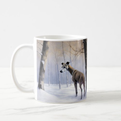 Italian Greyhound Let It Snow Christmas Coffee Mug