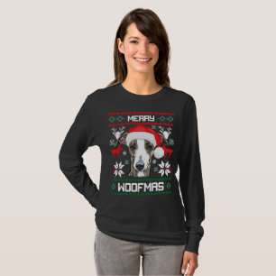 Italian Greyhound Merry Woofmas Christmas T-Shirt