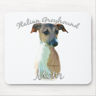 Italian Greyhound Mom 2 Mouse Pad