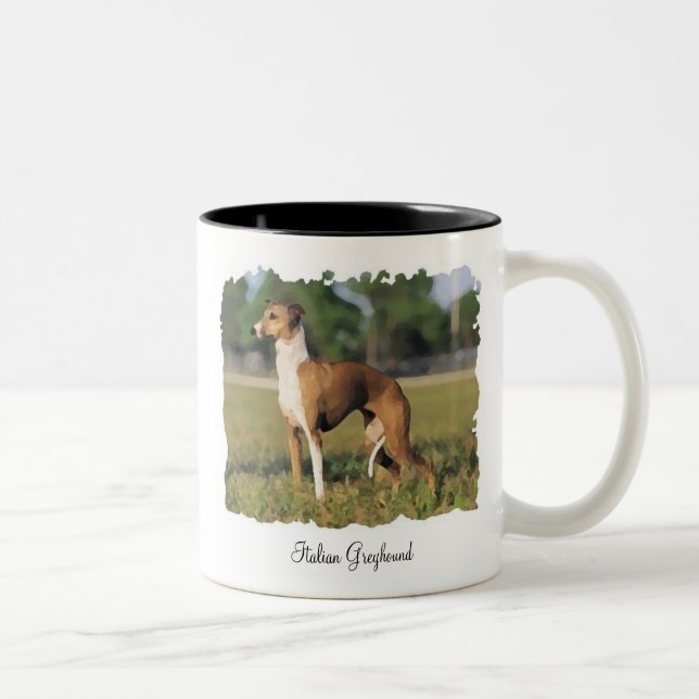 Italian Greyhound Mug (Right)