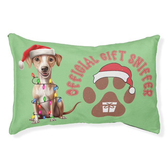 Italian Greyhound Official Gift Sniffer Pet Bed (Front)