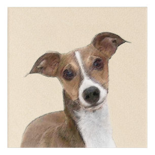 Italian Greyhound Painting - Cute Original Dog Art