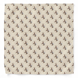 Italian Greyhound Painting - Cute Original Dog Art Bandana