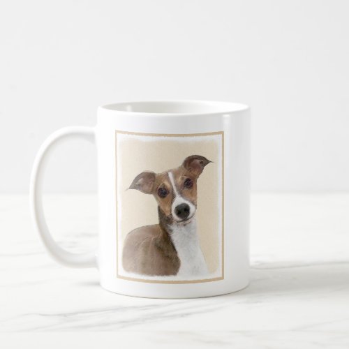 Italian Greyhound Painting _ Cute Original Dog Art Coffee Mug