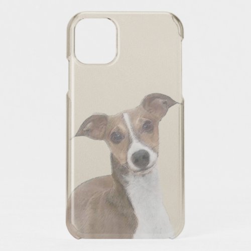 Italian Greyhound Painting _ Cute Original Dog Art iPhone 11 Case