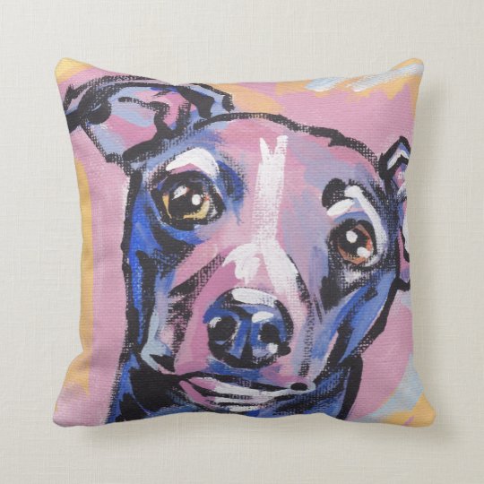 italian greyhound pillow