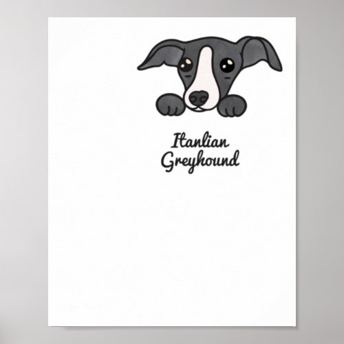 Italian Greyhound  Poster