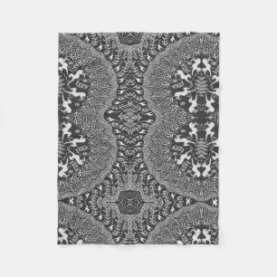 Italian Greyhound Print Fleece Blanket, Silly Iggy