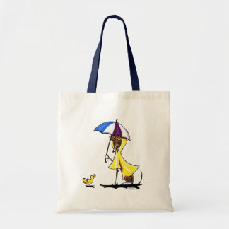 Italian Greyhound Raincoat Tote Bag