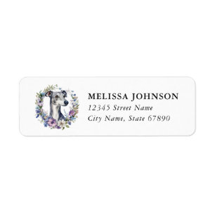 Italian Greyhound Return Address Labels