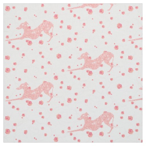 Italian Greyhound Rose Joann Fabric Silly Iggy