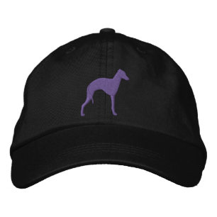 Italian Greyhound Silhouette Embroidered Baseball Hat