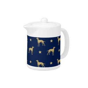 ITALIAN GREYHOUND TEAPOT
