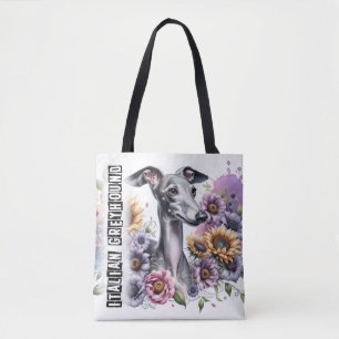 Italian Greyhound Tote Bag