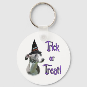 Italian Greyhound Trick Keychain