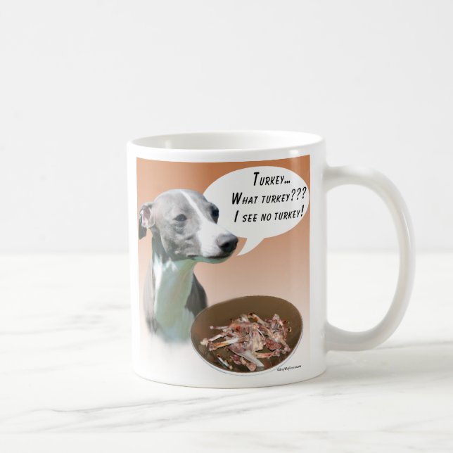 Italian Greyhound Turkey Coffee Mug (Right)
